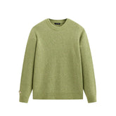 Men's Relaxed Solid Crewneck Sweater